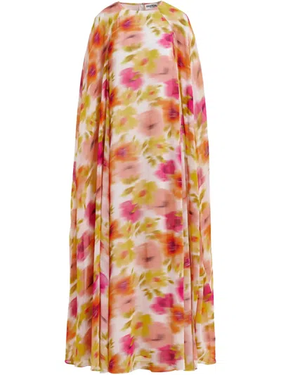 Essentiel Antwerp Floral-print Dress In Pink