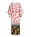 Essentiel Antwerp Hermione Midi Length Dress In Black/gray/pink