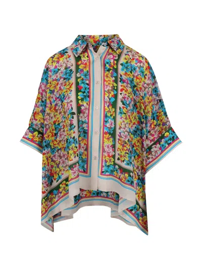 Essentiel Antwerp Jirt Oversized Shirt In Multi