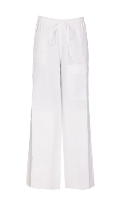 Essentiel Antwerp Fopy Cargo Pants In White