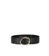 Essentiel Antwerp Frescal Black Belt In Black