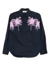 Essentiel Antwerp Fresh Sequin-embellished Shirt In Blue