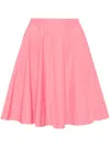 Essentiel Antwerp Fritillaria Flared Mini Skirt In Pink