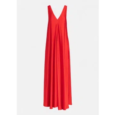 Essentiel Antwerp Fulu Dress In Red