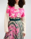 Essentiel Antwerp Garcon Jacquard Knitted Pull In Merengue