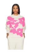 Essentiel Antwerp Garcon Jacquard Knitted Pull In Ivory