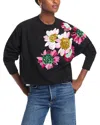 ESSENTIEL ANTWERP GARTY FLORAL SWEATSHIRT - EXCLUSIVE