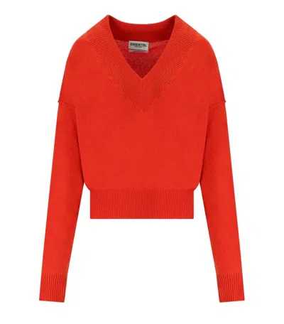 ESSENTIEL ANTWERP GECKO ORANGE SWEATER