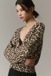 Essentiel Antwerp Generalite Printed Cardigan In Multicolor