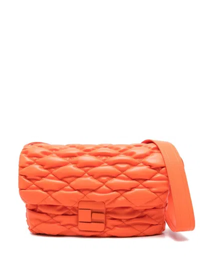 Essentiel Antwerp Generous Shoulder Bag In Orange