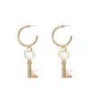 Essentiel Antwerp Gentry Gold Earrings In Yellow