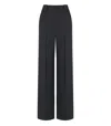Essentiel Antwerp Ghoul Black Wide Leg Pants In Black