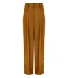 Essentiel Antwerp Gladiolus Toffee Trousers In Brown