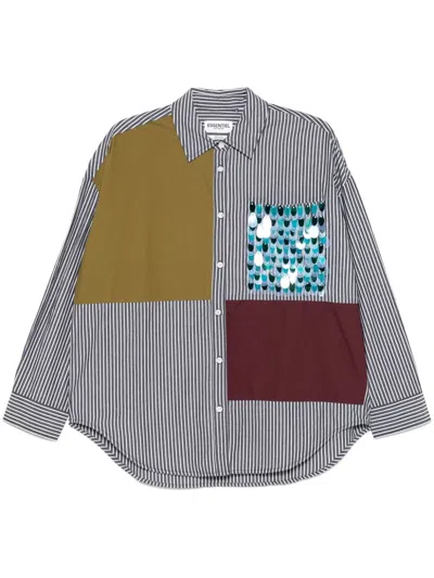 Essentiel Antwerp Glam Patchwork Shirt In Multicolour