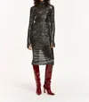 Essentiel Antwerp Esparkling Skirt In Black