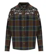 Essentiel Antwerp Goldfield Green Shirt In Black
