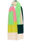 Essentiel Antwerp Grape Scarf In Green