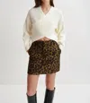 Essentiel Antwerp Gustaph Crossover Knit Sweater In Off-white