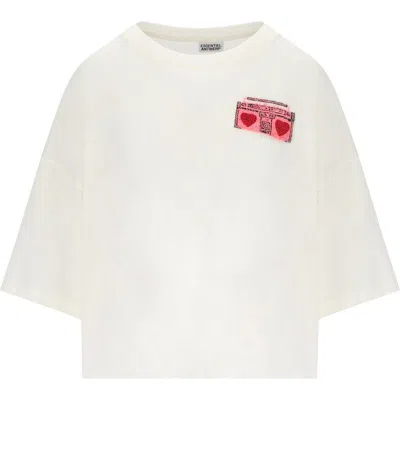 Essentiel Antwerp Hadio White T-shirt