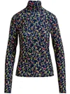 Essentiel Antwerp Haisy Turtleneck T-shirt In Night Shade In Blue