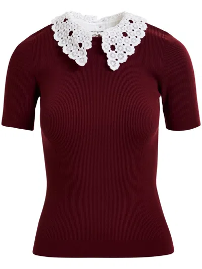 Essentiel Antwerp Halamo Top In Red