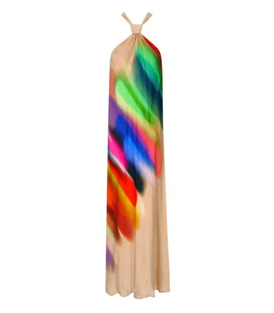 Essentiel Antwerp Halinki Multicolored Long Dress