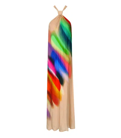 Essentiel Antwerp Halinki Multicolored Long Dress