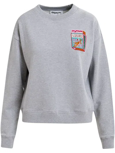 Essentiel Antwerp Hallumettes Sweatshirt In Grey