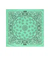 Essentiel Antwerp Handana Acqua Green Foulard Scarf In Green