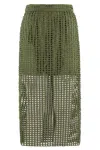 Essentiel Antwerp Handkerchief Sequin Mesh Skirt With Removable Shorts