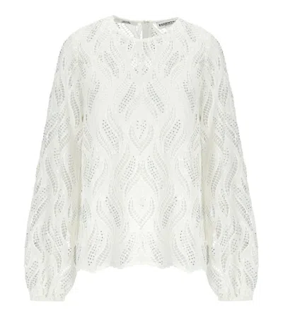 ESSENTIEL ANTWERP ESSENTIEL ANTWERP HANOVER WHITE BLOUSE