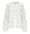 Essentiel Antwerp Hanover White Blouse In Multi