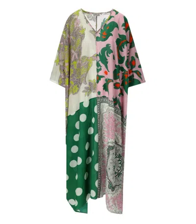 Essentiel Antwerp Hansas Multicolored Kaftan Dress