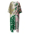 Essentiel Antwerp Hansas Printed Kaftan Combo1 Off White In Multi