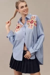 Essentiel Antwerp Camisa - Azul In Blue