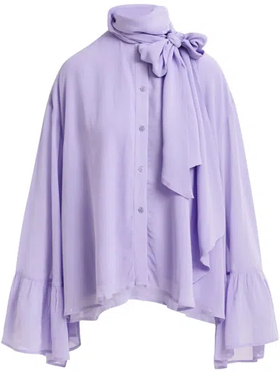 Essentiel Antwerp Haquarius Shirt In Purple