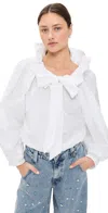 Essentiel Antwerp Haquiri Voluminous Top White