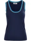Essentiel Antwerp Harcel Tank Top In Blue