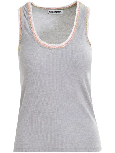 Essentiel Antwerp Harcel Tank Top In Grey