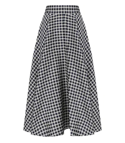 Essentiel Antwerp Hat Dark Blue Midi Skirt