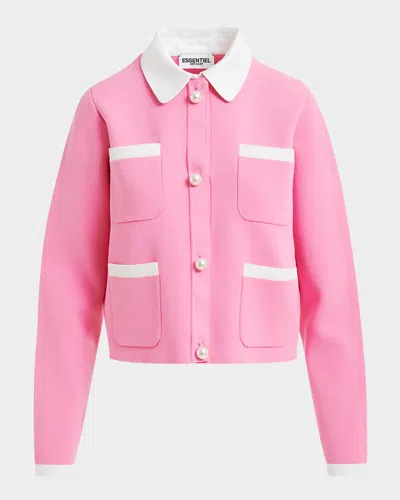 Essentiel Antwerp Haurel Jacket In Lipgloss
