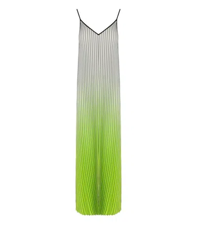 Essentiel Antwerp Haurus Green Long Dress