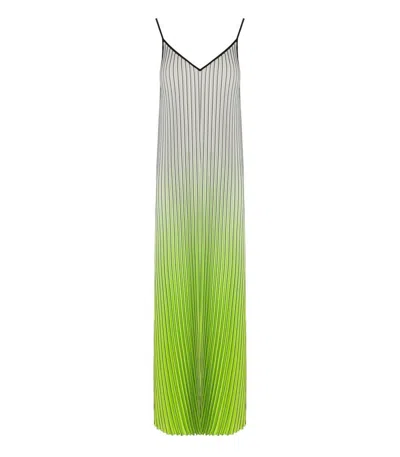 Essentiel Antwerp Haurus Green Long Dress