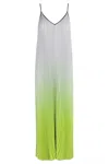 Essentiel Antwerp Haurus Green Long Dress