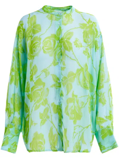 Essentiel Antwerp Headache Shirt In Green
