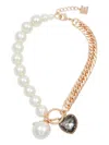 Essentiel Antwerp Heart-charm Necklace In Gold