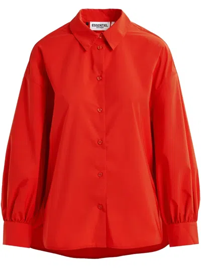 Essentiel Antwerp Hebiba Shirt In Red