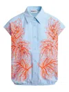Essentiel Antwerp Sleeveless Cotton Shirt
