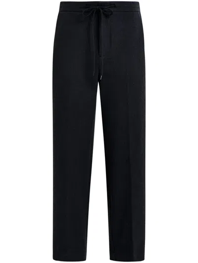 Essentiel Antwerp Heftig Straight-leg Trousers In ブラック