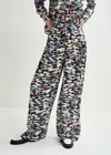 Essentiel Antwerp Helena Wide Leg Track Pants In Combo1 Off White